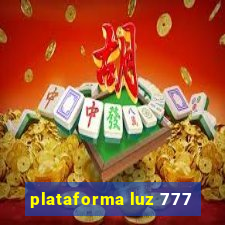 plataforma luz 777